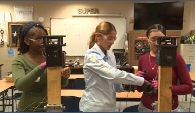 Young women discover new career paths at Camp build it