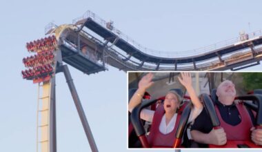 Tormenta Rampaging Run: Six Flags Over Texas’ newest roller coaster opens