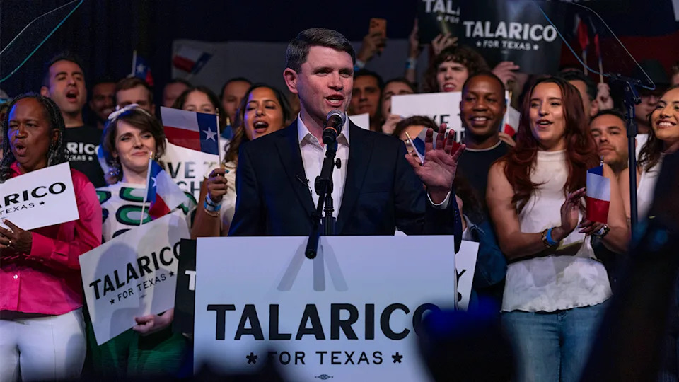 james talarico with voters