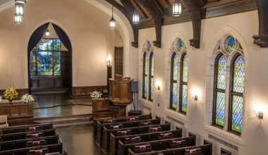 Tiffany window has been treasured in three settings