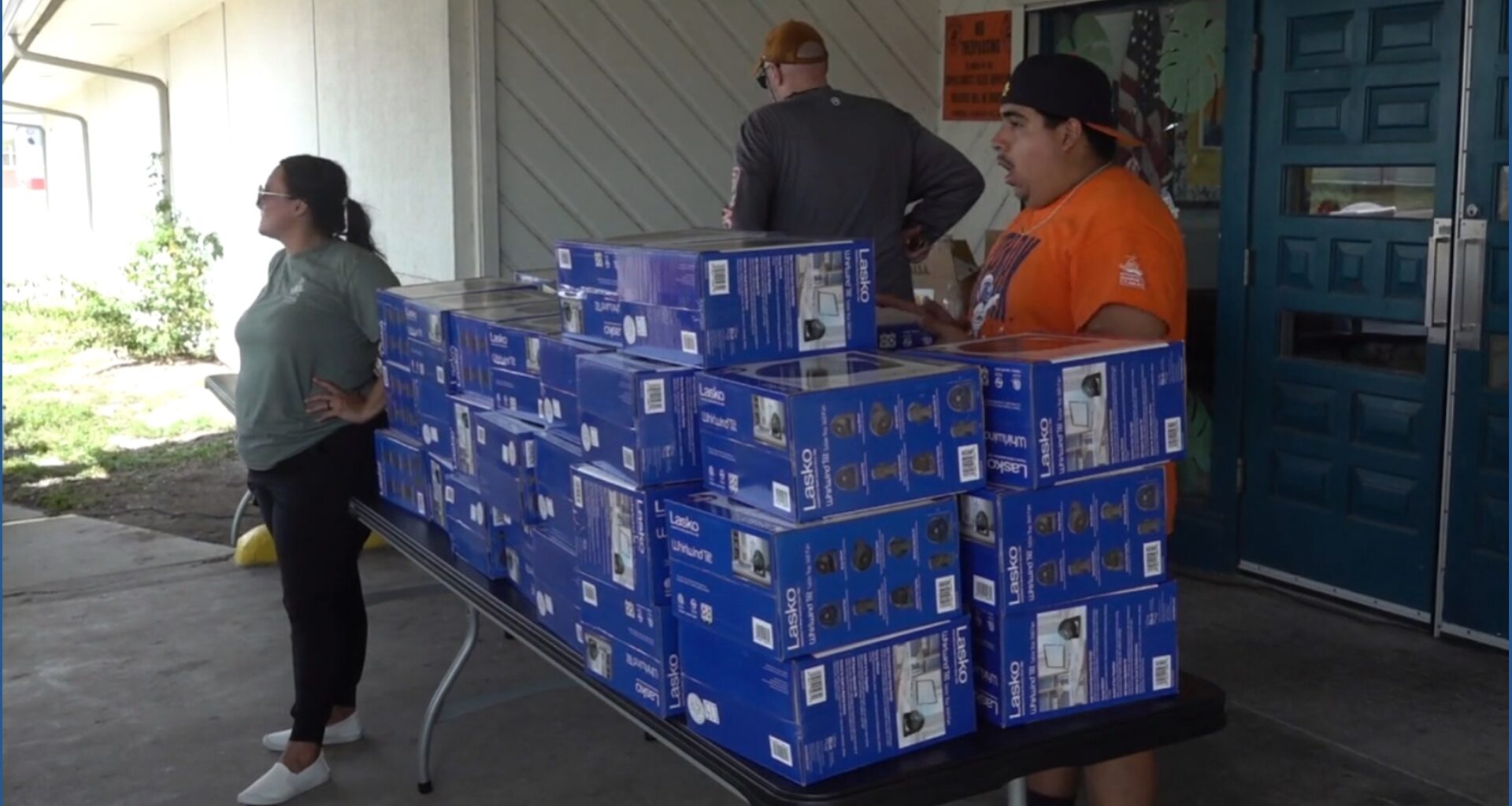 Beat the heat event brings fans to families