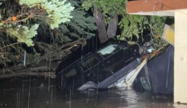 Flooding kills at least 2 in Texas as torrential rain continues