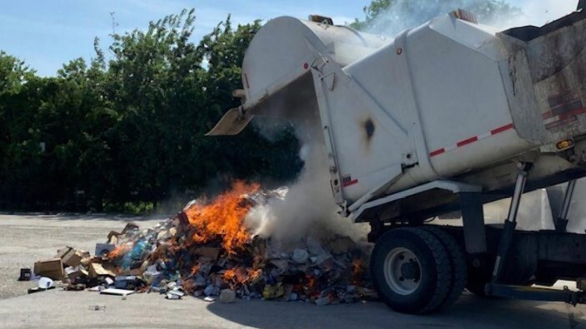Garland warns not to throw batteries in trash or recycling – NBC 5 Dallas-Fort Worth