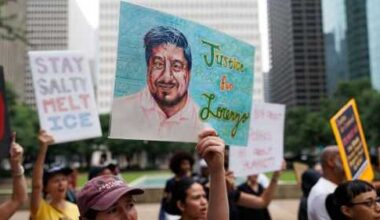 Family says Houston ICE shooting substance was salt