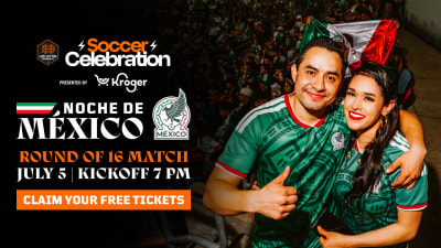 Houston Dynamo FC announce “Noche de México” Celebration for Mexico’s Round of 16 match on July 5
