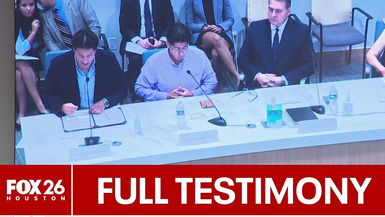 FULL: Lorenzo Salgado Araujo sons' testimony at congressional field hearing