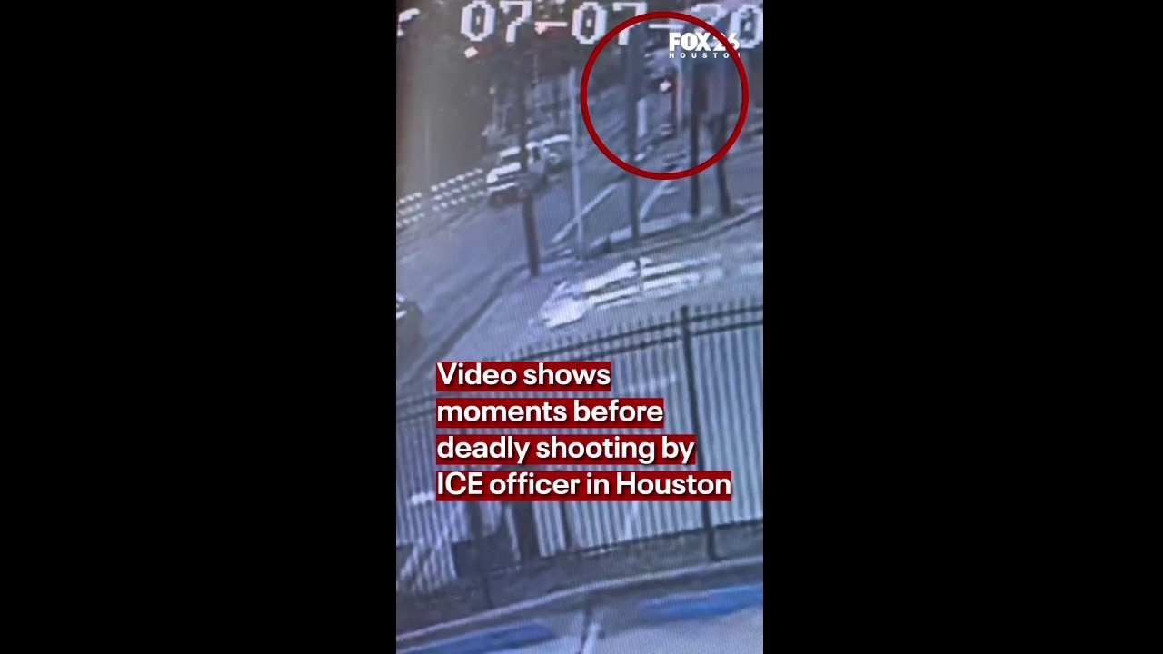 Video shows moments before deadly ICE shooting in Houston