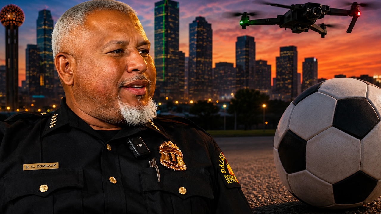Dallas Police Chief Says Drones, Regional Partnerships Are Boosting Public Safety
