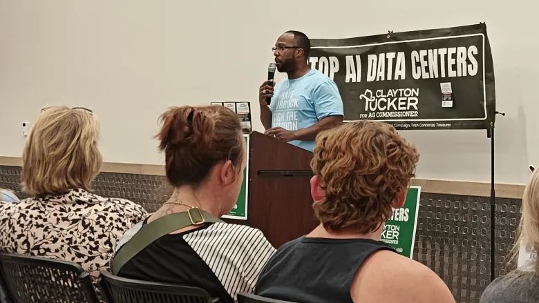 Stephen Sanders, data center meeting, Lubbock, Texas.