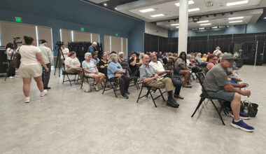 Anti-data center meeting ends after man yells, cusses out mayor, who says he won't 'take that kind of treatment'