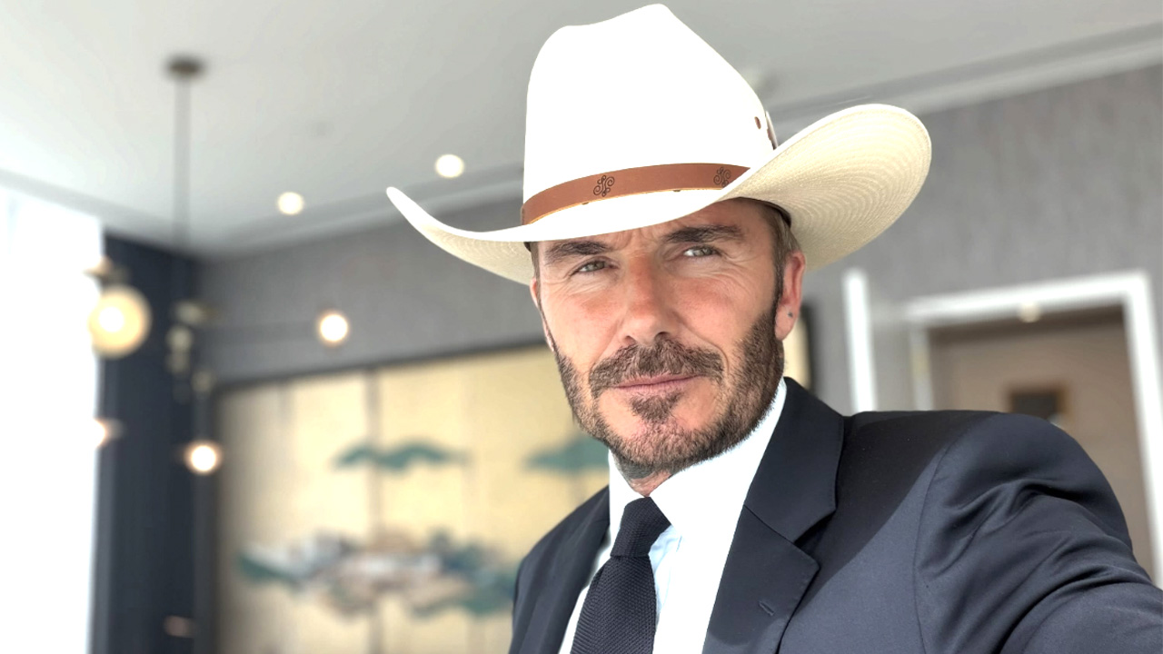 David Beckham Goes Full Cowboy As Dallas Bids Farewell To World Cup