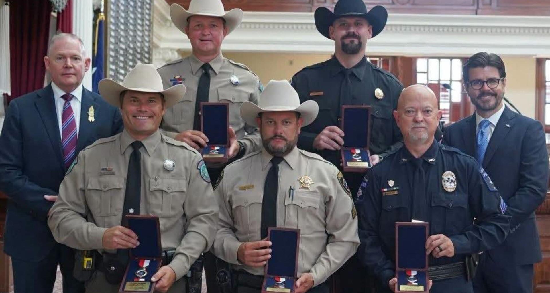 Central Texas law enforcement officers receive Valor Award