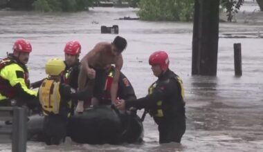 Texas firefighters' heroic flood rescues highlight teamwork and community spirit