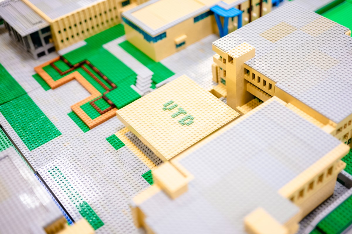 Two Builders Recreate UT Dallas Campus In LEGO - Local Profile