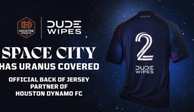 Houston Dynamo FC names DUDE Wipes first-ever back-of-jersey sponsor
