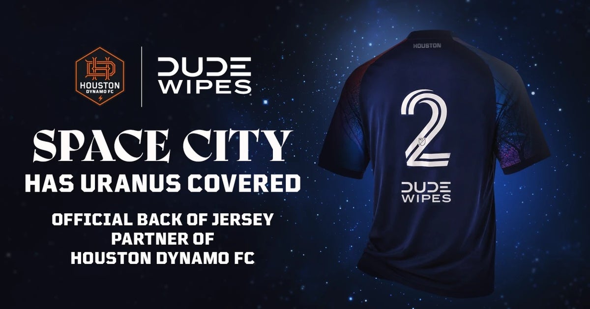 Houston Dynamo FC names DUDE Wipes first-ever back-of-jersey sponsor
