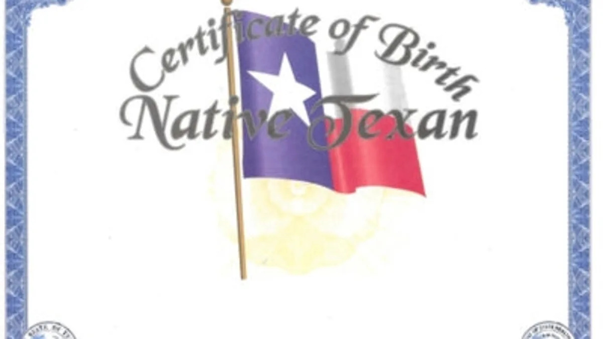 Texas Republicans want the state to deny birth certificates for children of non-citizens