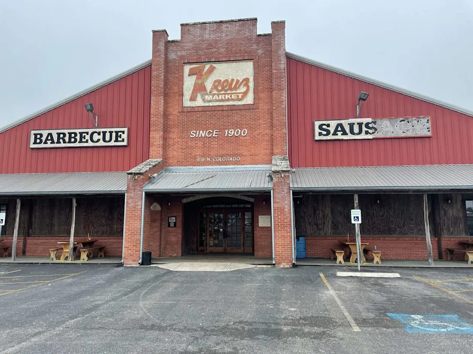 Kreuz Market is the first barbecue joint Austin visitors see. (Chris O'Connell/MySA)