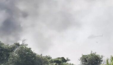 100-acre brush fire forces evacuations in Aransas Pass, now 70% contained