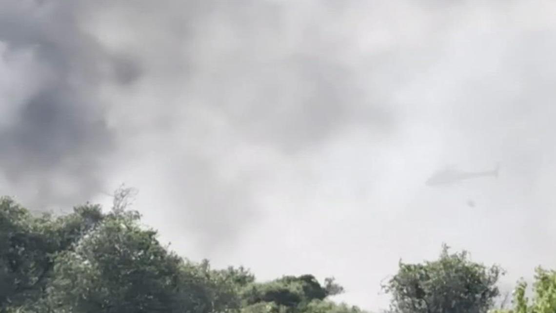 100-acre brush fire forces evacuations in Aransas Pass, now 70% contained