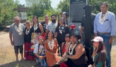 Karankawa Tribe celebrates replacement of decades-old historical marker in Corpus Christi