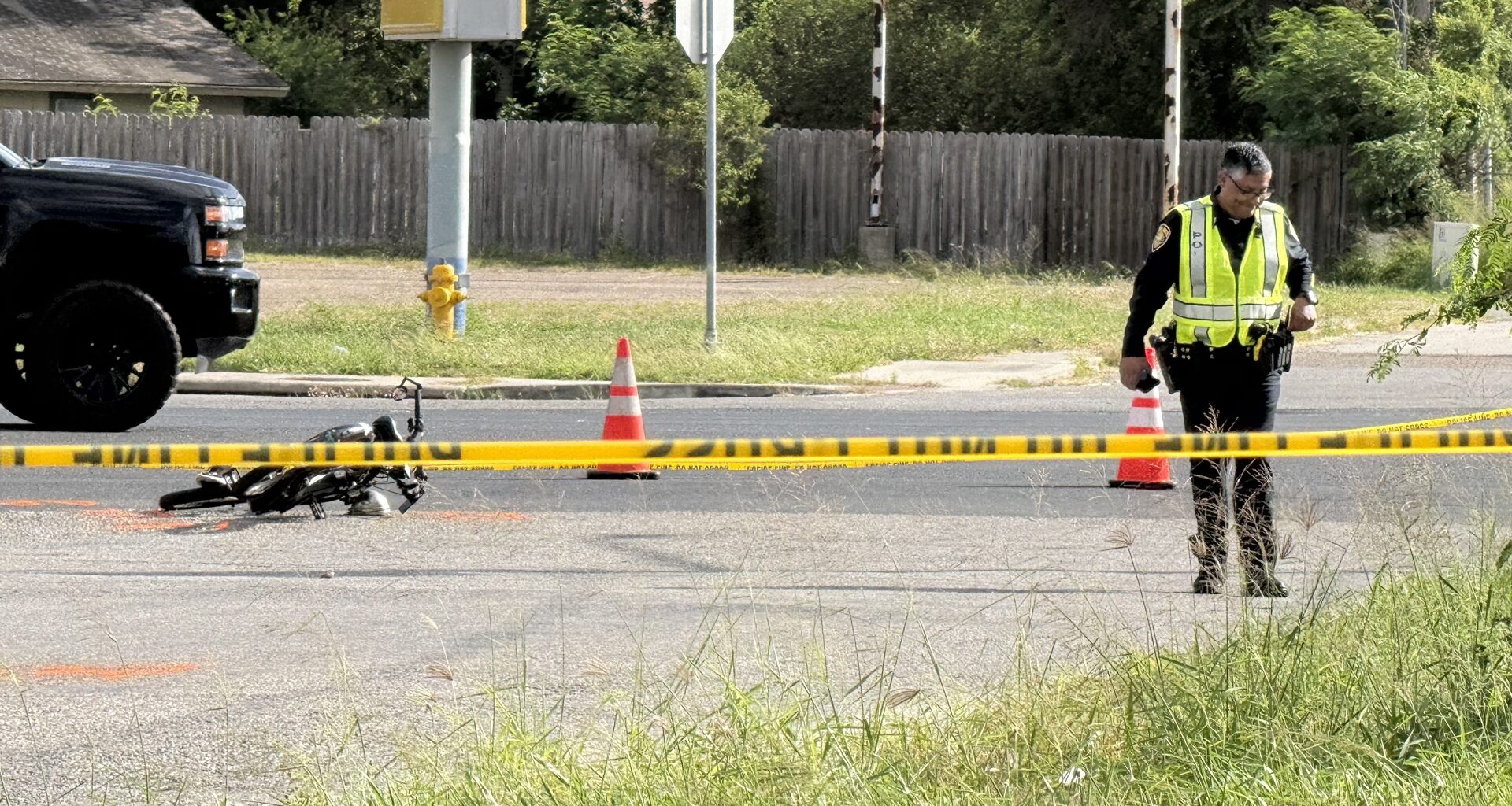 Bicyclist hospitalized after crash on Leopard Street in Corpus Christi