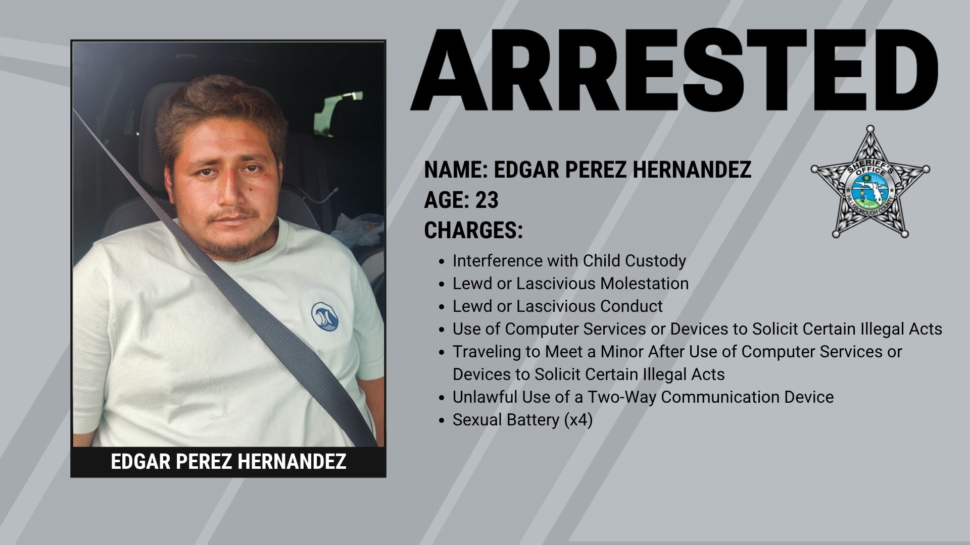 HCSO Locates Missing Tennessee Juvenile, Suspect Arrested in Texas