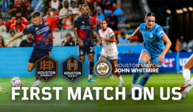 Houston Dynamo and Dash partner with Mayor John Whitmire to provide 10,000 free tickets to 2026 matches for Houstonians