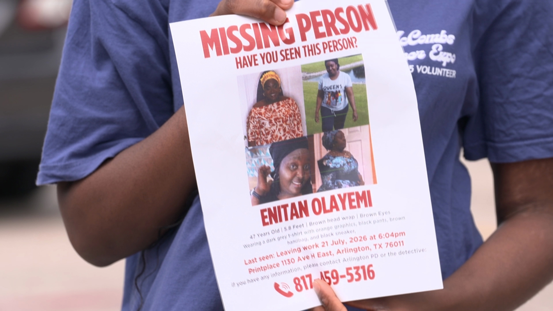 Arlington family says missing mother found after tipster sees WFAA story