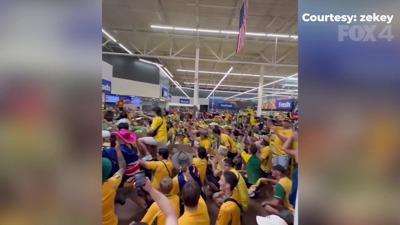 World Cup 2026: Aussie fans take over Arlington Walmart