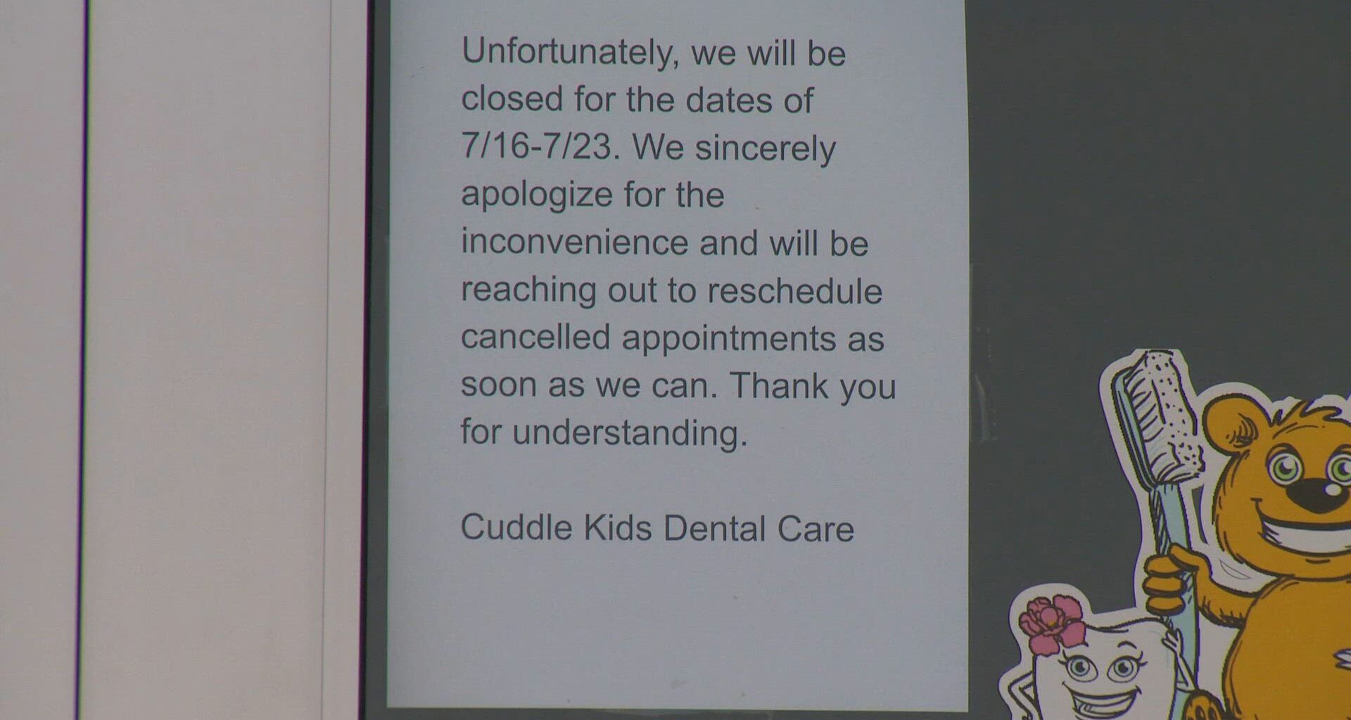 Fort Worth dental office appears to be temporarily closed despite signaling plans to reopen after dentist arrested