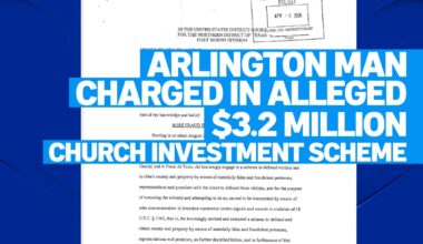Arlington man charged in alleged church fraud scheme – NBC 5 Dallas-Fort Worth