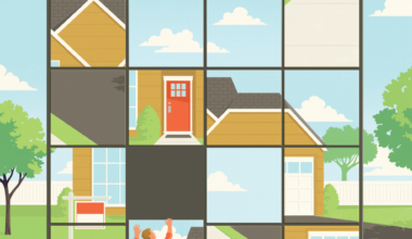 Illustration of house in a puzzle piece, front cover art.