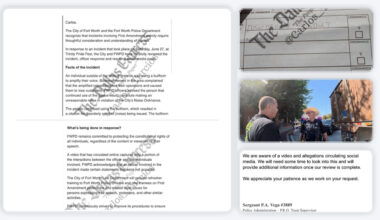 Fort Worth Police Announce First Amendment Training Following DX Pride Fest Report