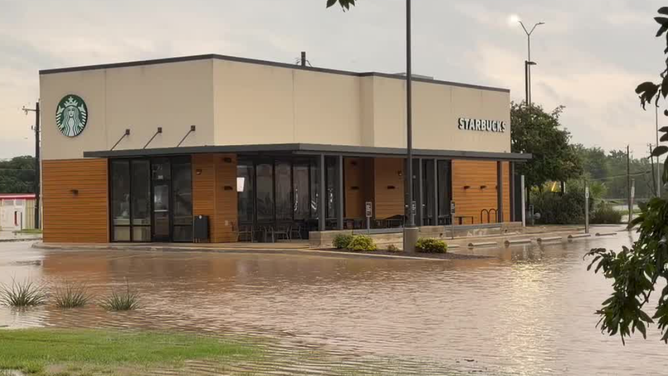 Uvalde flooding on Thursday, July 16, 2026.