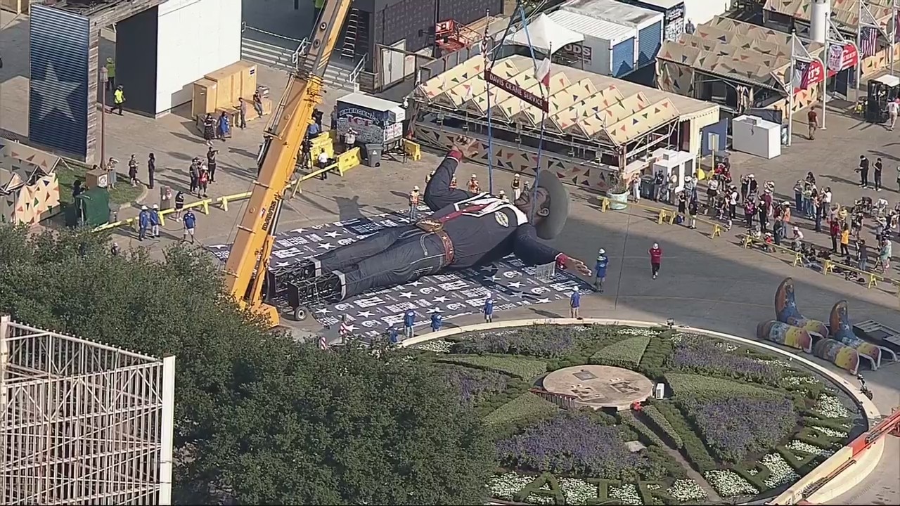 Big Tex returns to the State Fair of Texas