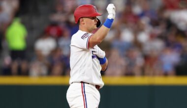Texas Rangers lineup for July 9, 2026