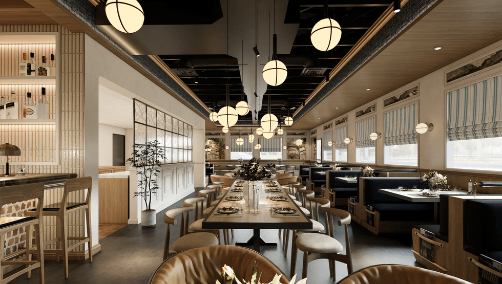 Grey Orchard interior