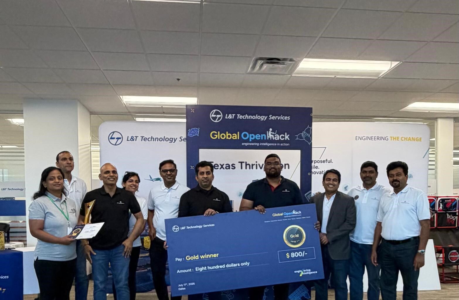 RECAP: Plano-based LTTS hosts hackathon