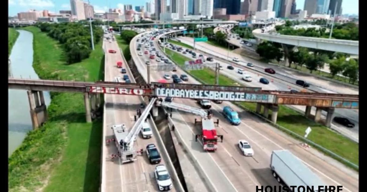 One rescued during 'high-angle' operation near Downtown Houston