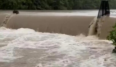 Floodwaters Surge Through Texas Town After Heavy Rain