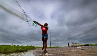 Tropical Storm Bertha makes landfall in Louisiana and moves toward Texas