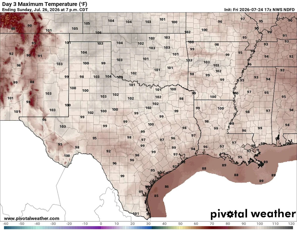 Central Texas to have its hottest week of the year in the coming days: How hot will it get?