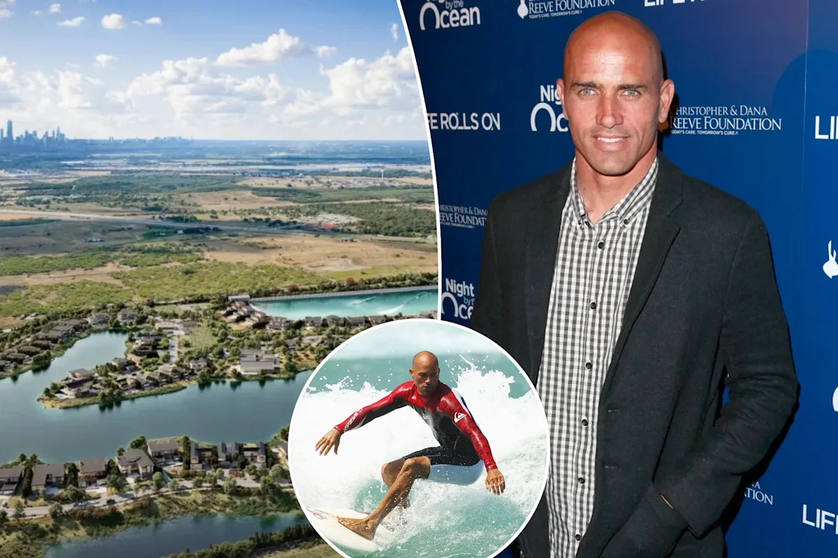 Kelly Slater’s luxury Texas surf park hit with $16M wipeout as construction stalls