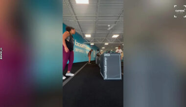 Funny Gym Fail Caught on Camera in Texas