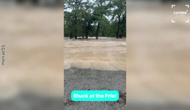 Severe Floods in Texas Leaves Woman Trapped