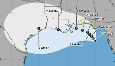 Southeast Texas sees new tropical threat in Gulf Coast