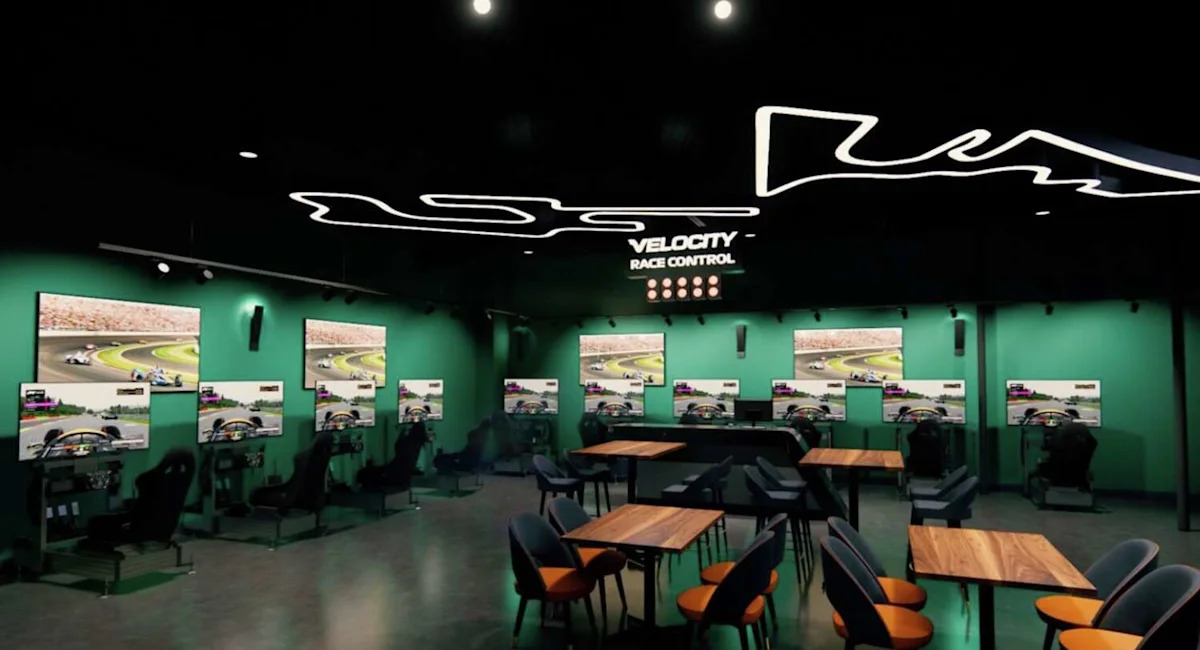 Dallas will have a new venue with food, drinks and racing simulators