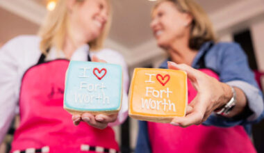 Bakery known for vibrant iced sugar cookies makes Fort Worth comeback