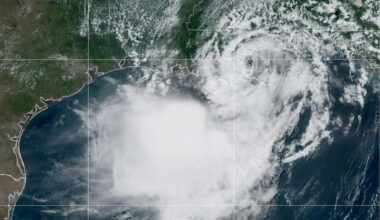 Tropical Storm Bertha makes Louisiana landfall as it turns toward Texas